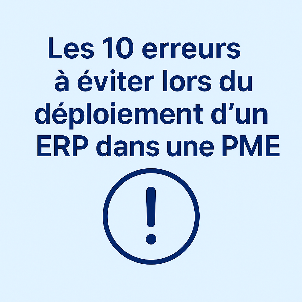 The 10 Mistakes to Avoid When Deploying an ERP in an SME